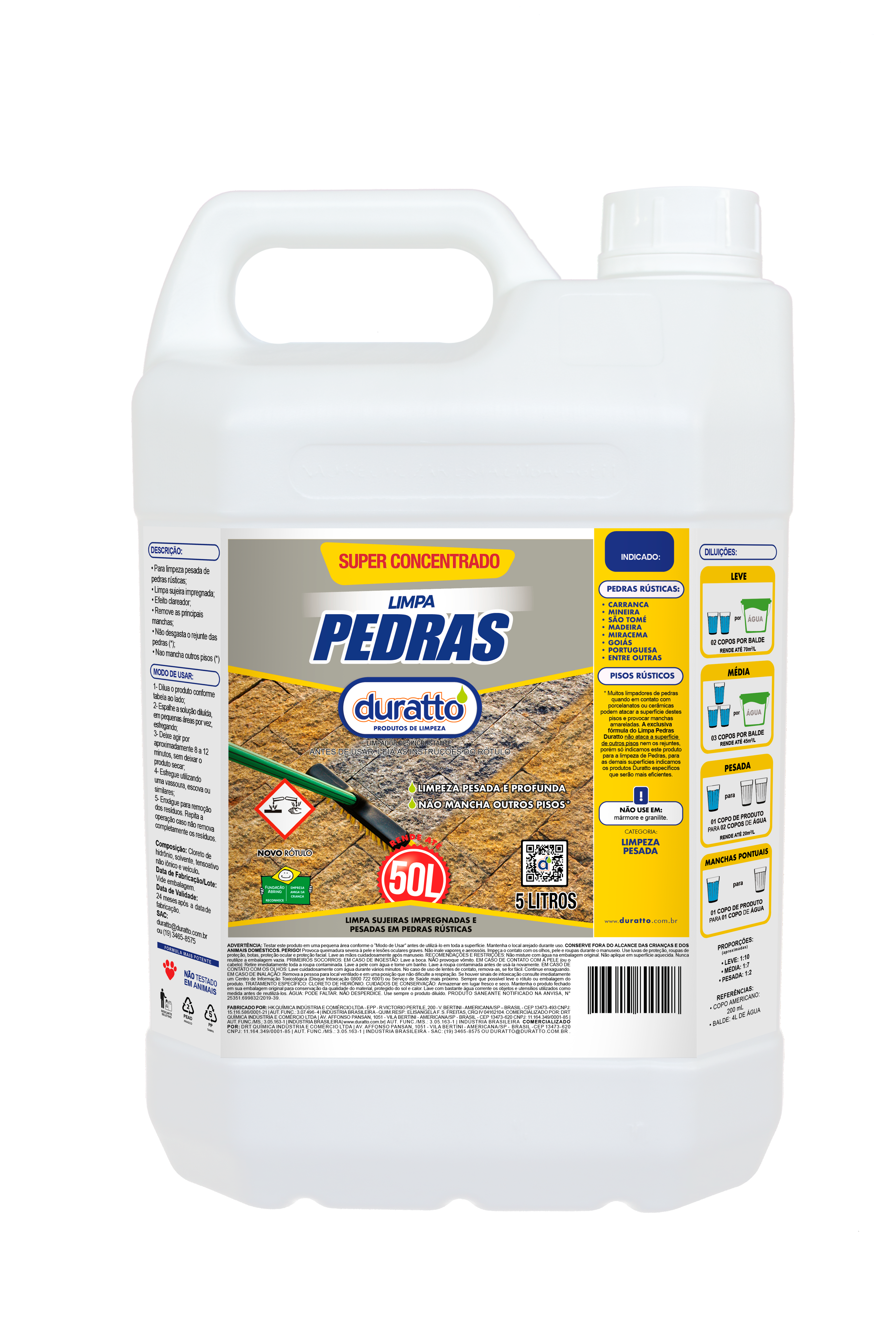 Limpa Pedras 5L Slim5